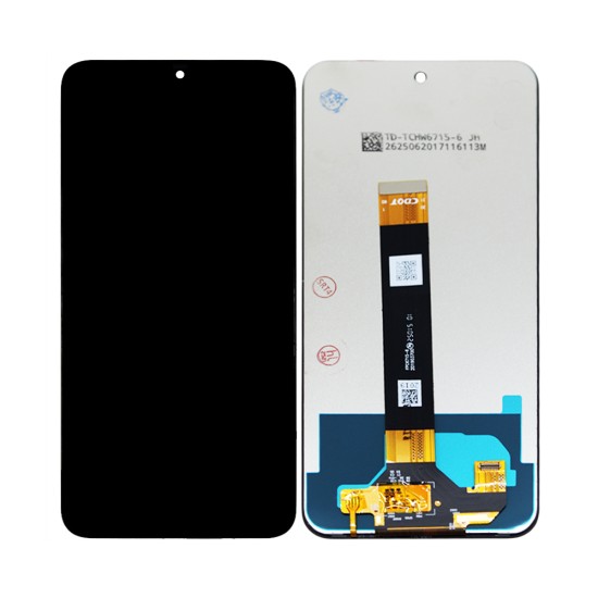 Touch+Display TCL 60 SE Service Pack Preto